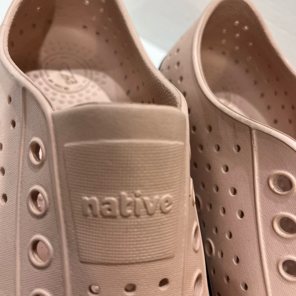 Native adult women’s shoes, size 10, color: pink&black. Hand washable, - Picture 7 of 12